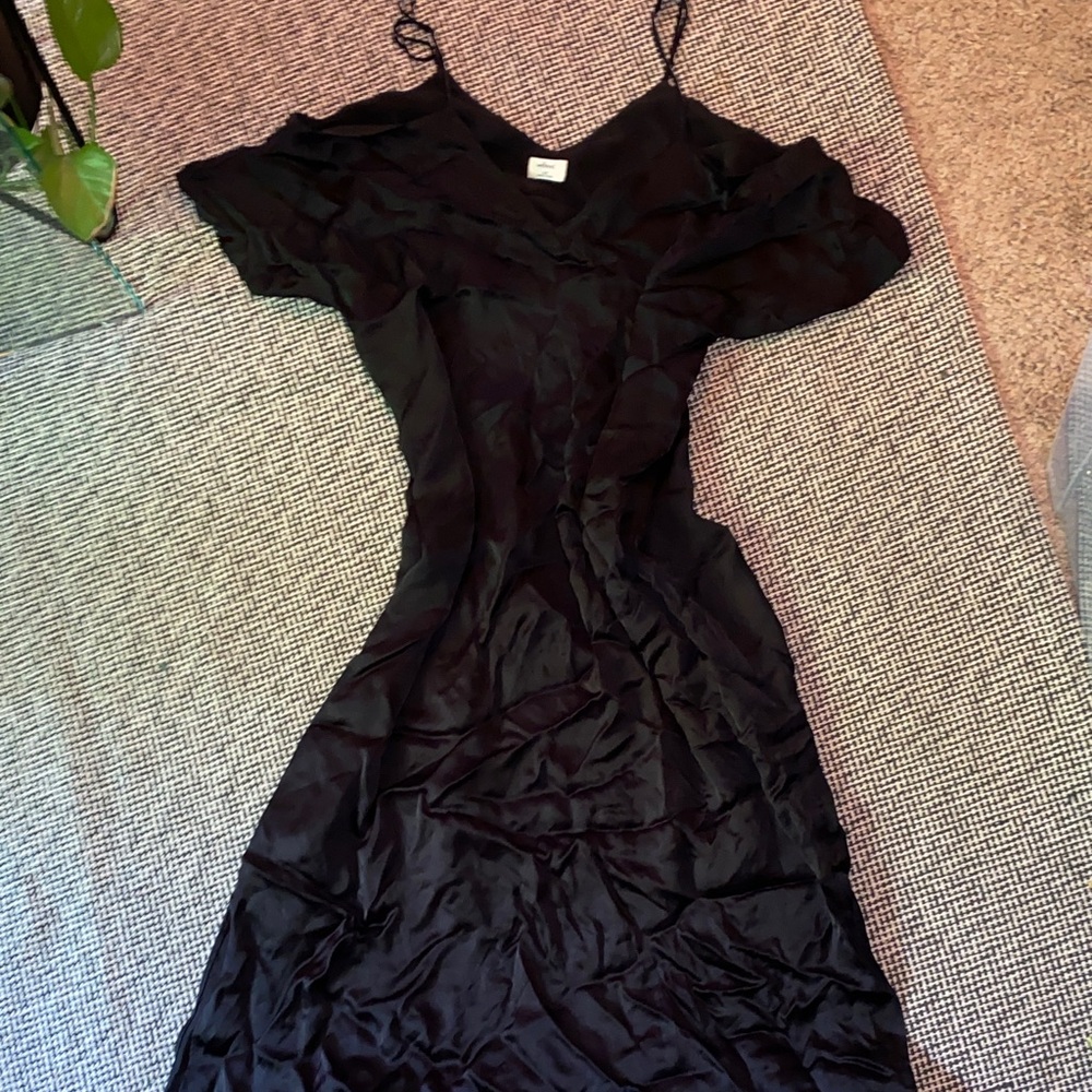 Wilfred Black Midi Dress